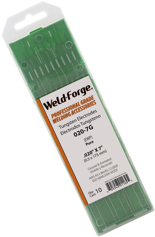 Weld-Forge Pure Tungsten Electrode