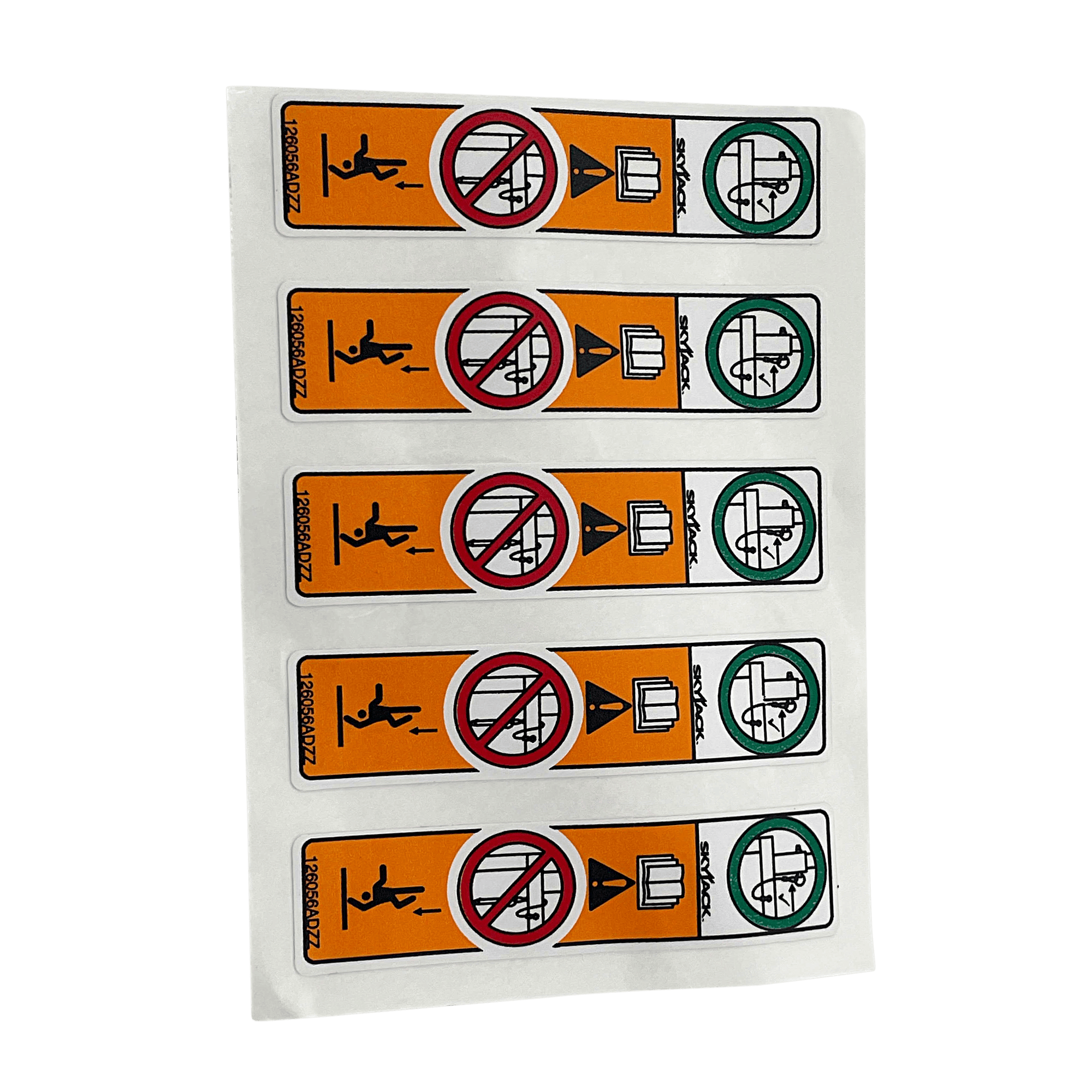 Skyjack Label Vl, Falling Hazard Pic. 126056