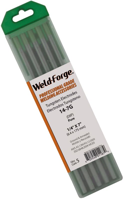 Weld-Forge Pure Tungsten Electrode