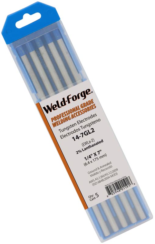 Weld-Forge 2% Lanthanated Tungsten Electrode