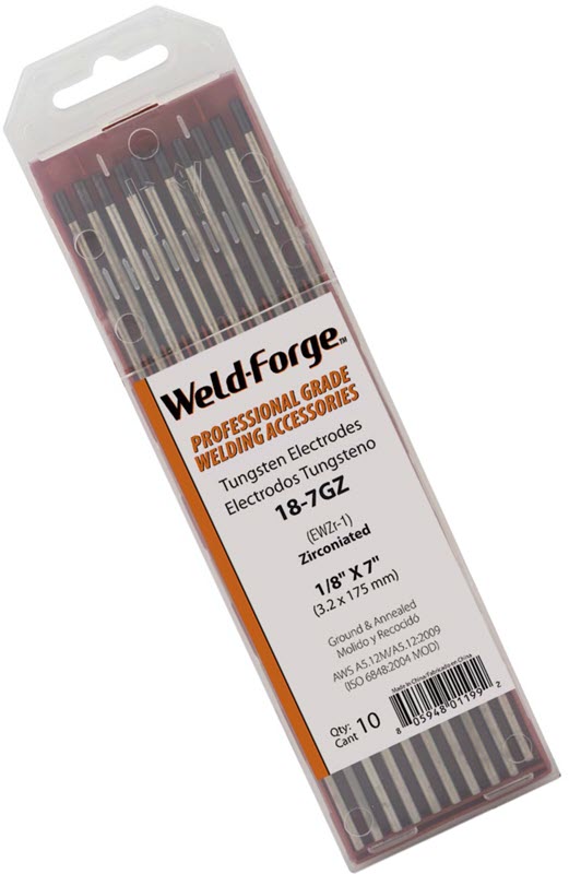 Weld-Forge 1% Zirconiated Tungsten Electrode