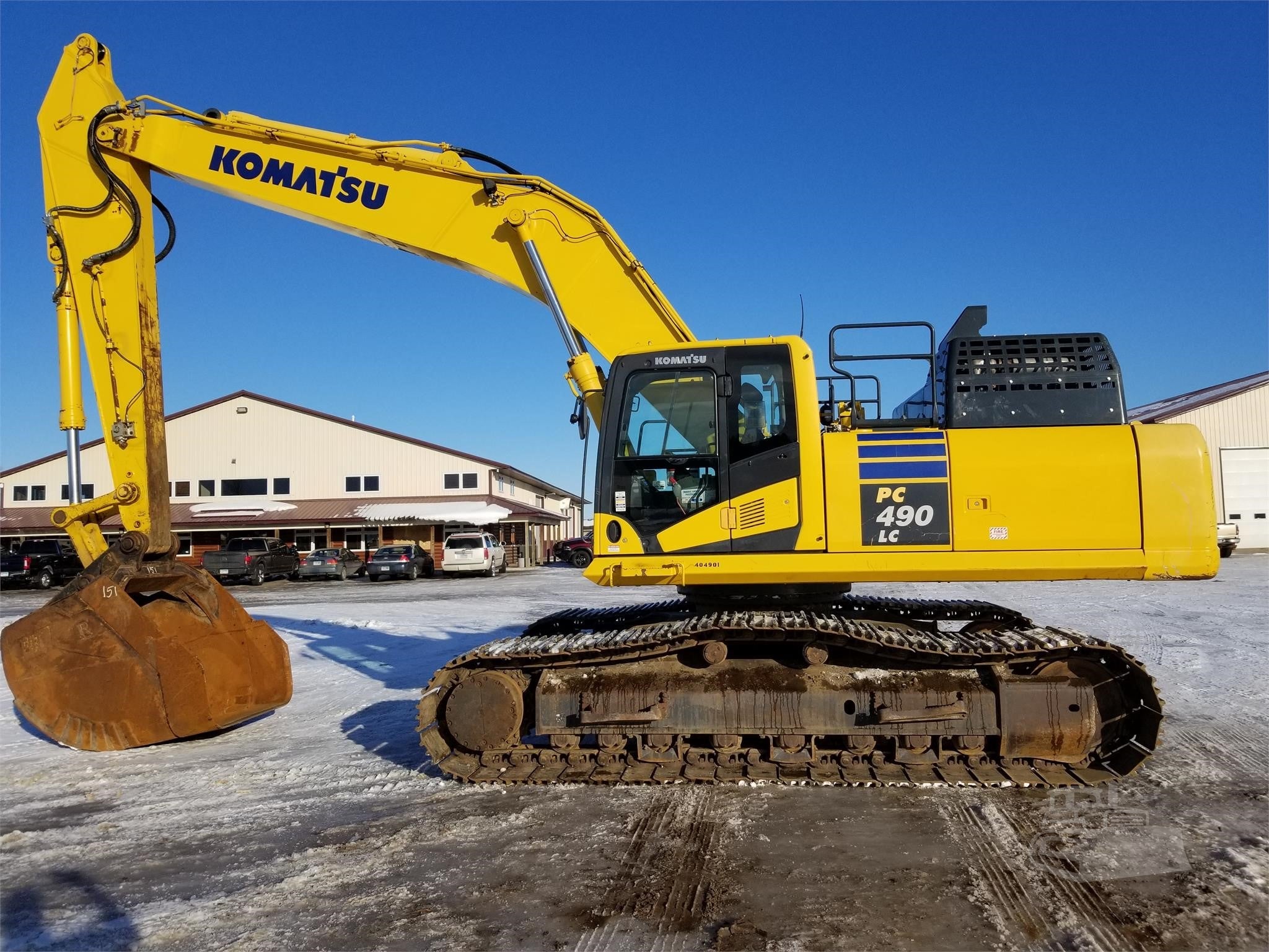 Komatsu Pc490 Excavator