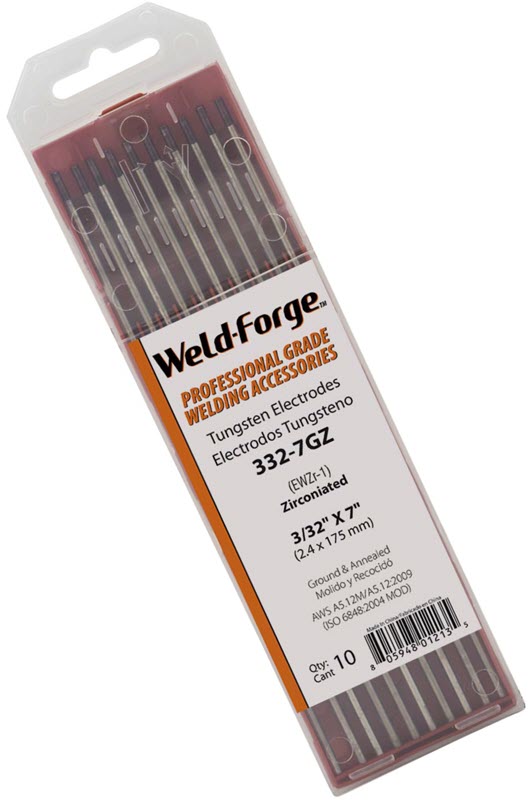 Weld-Forge 1% Zirconiated Tungsten Electrode