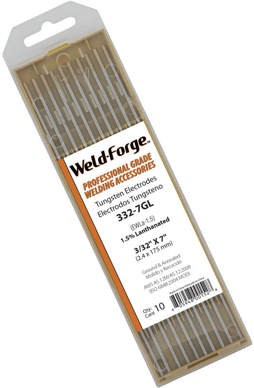 Weld-Forge 1.5% Lanthanated Tungsten Electrode