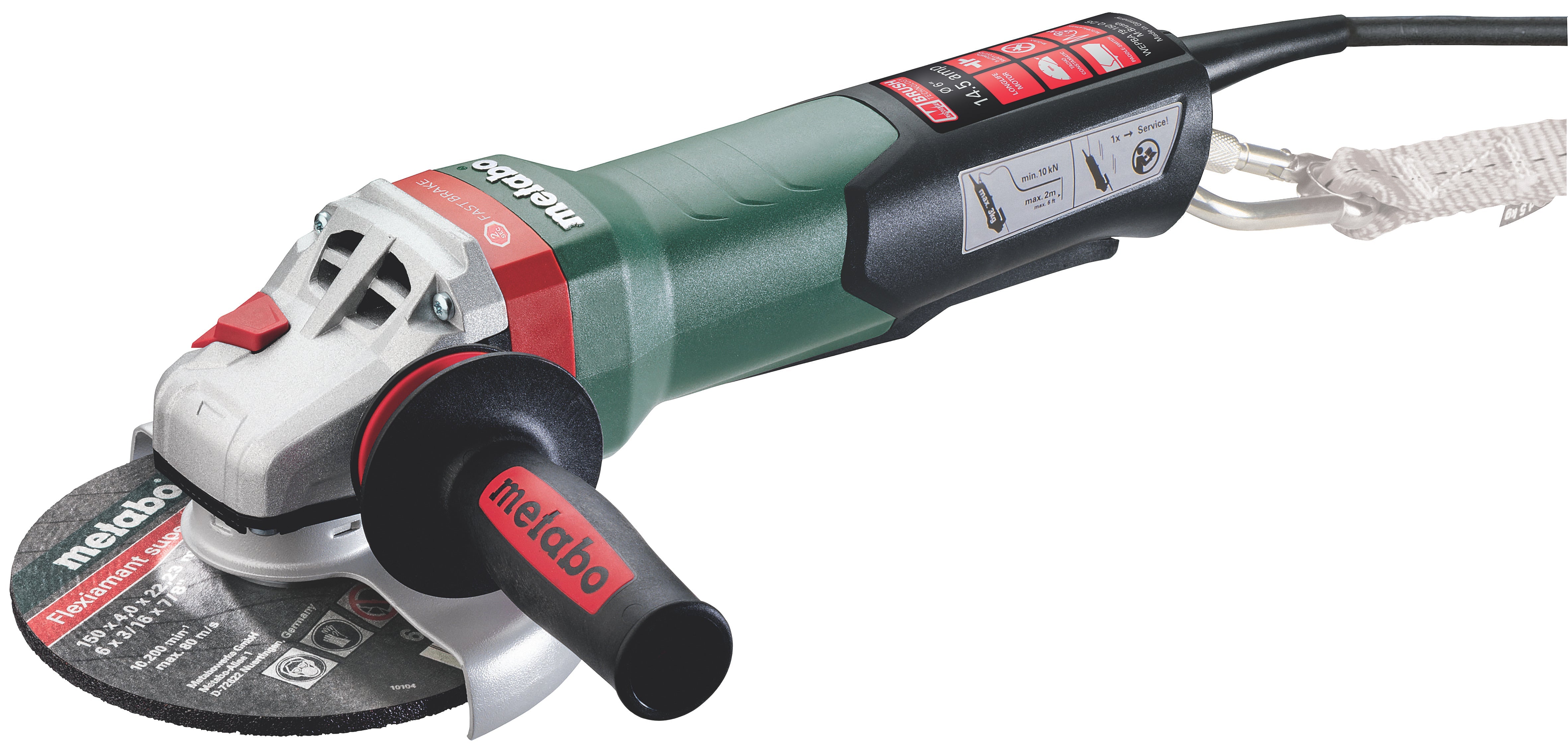 Metabo 613117420 6" M-BRUSH Brake Angle Grinders