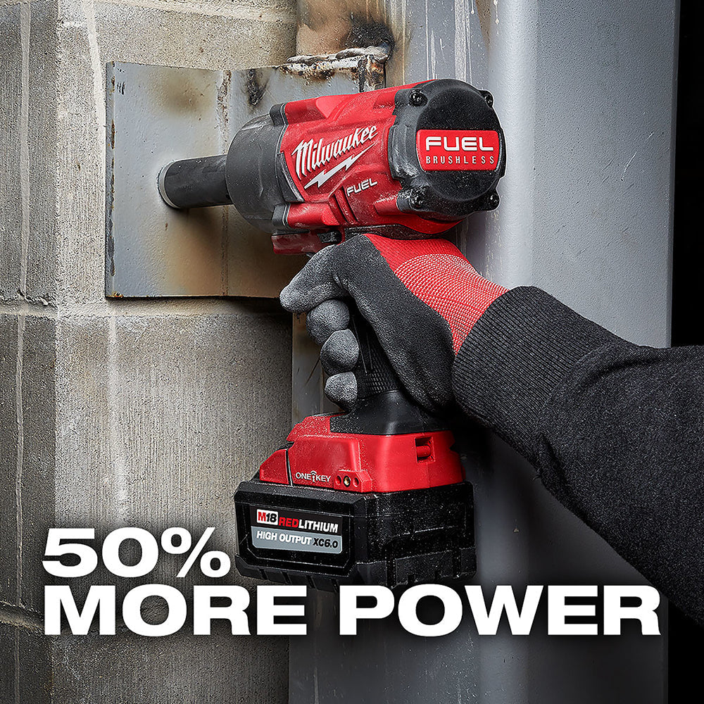 Milwaukee 48-11-1862 M18™ REDLITHIUM™ HIGH OUTPUT™ XC 6.0Ah Battery Pack (2 Piece)