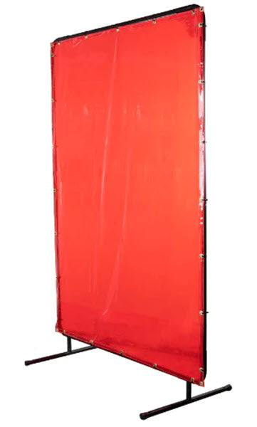 Trust Orange Vinyl Welding Curtain