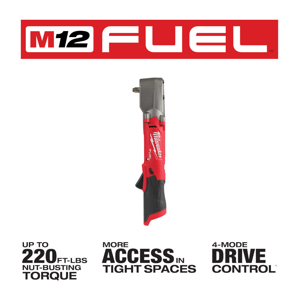 Milwaukee 2564-20 M12 FUEL™ 3/8" Right Angle Impact Wrench (Tool Only)