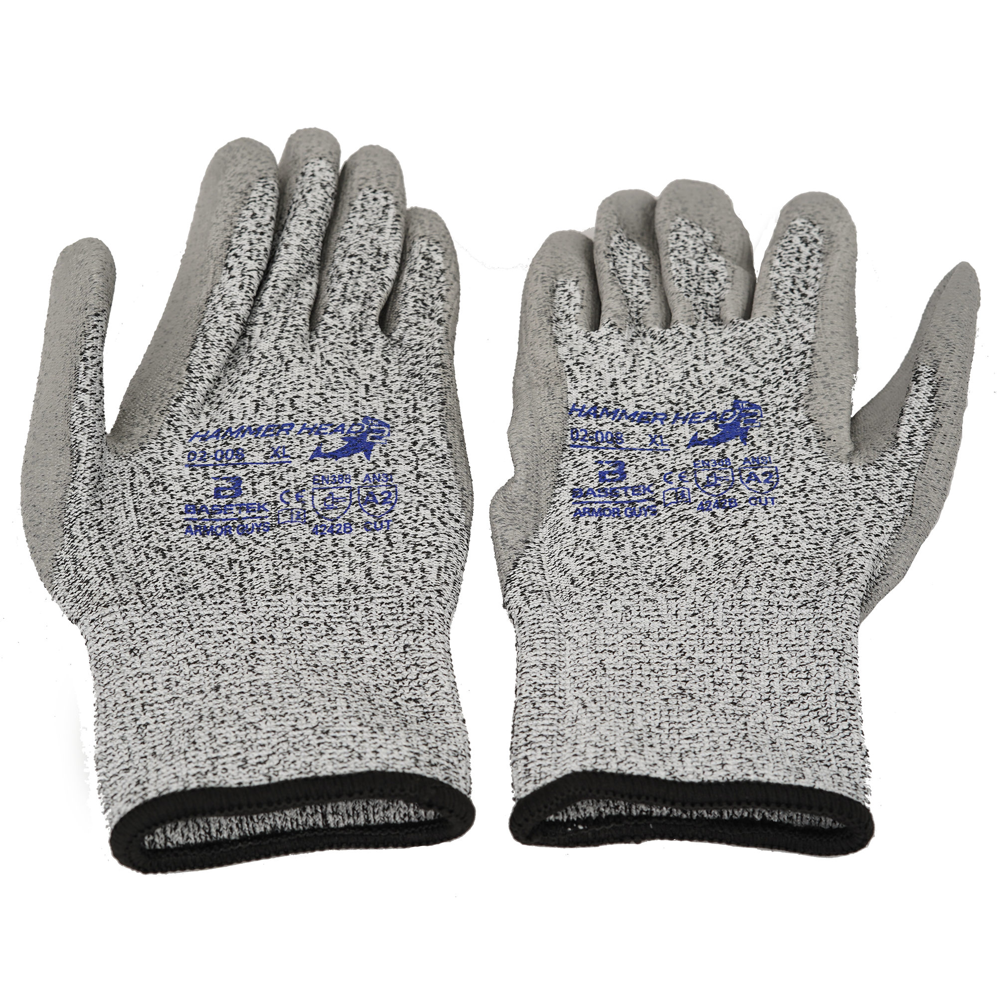 Armor Guys Hammer Head Basetek Hdpe Abrasion Resistant Gloves