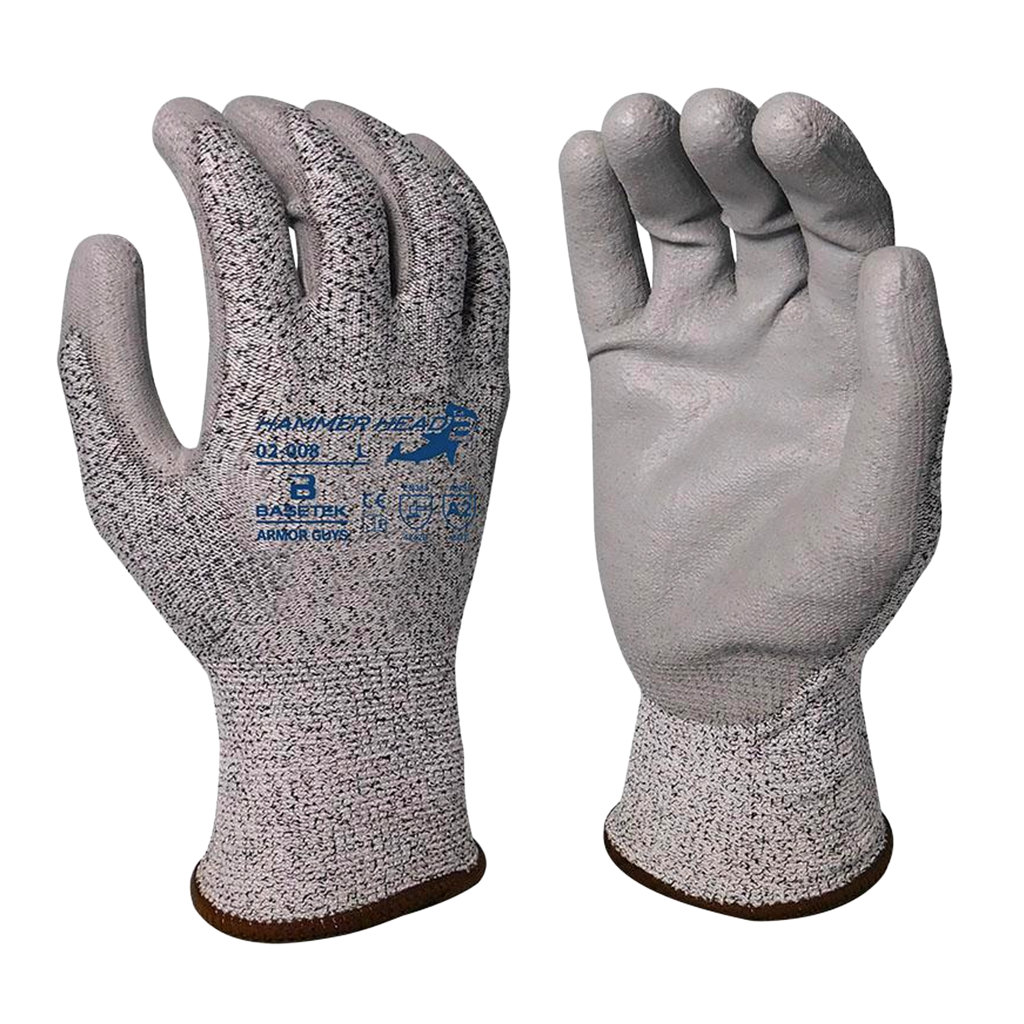 Armor Guys Hammer Head Basetek Hdpe Abrasion Resistant Gloves