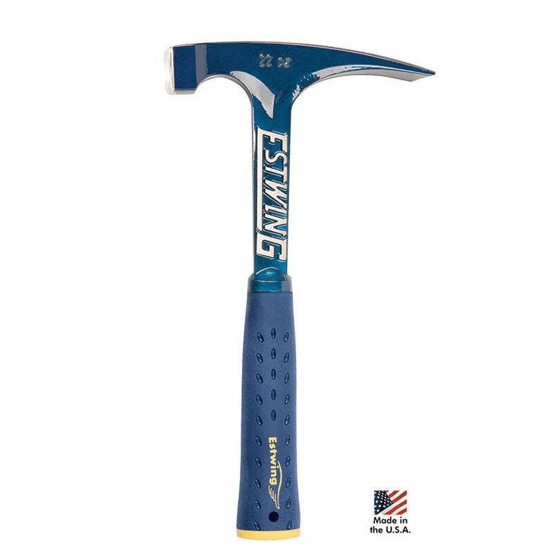 Estwing E6-22BLC Big Face Bricklayer Mason's Hammer Estwing