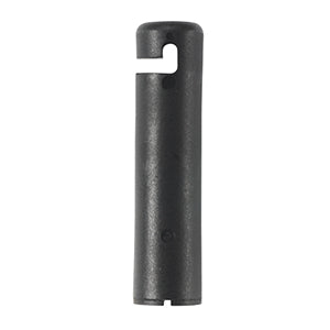 Black Slotted Spool Post