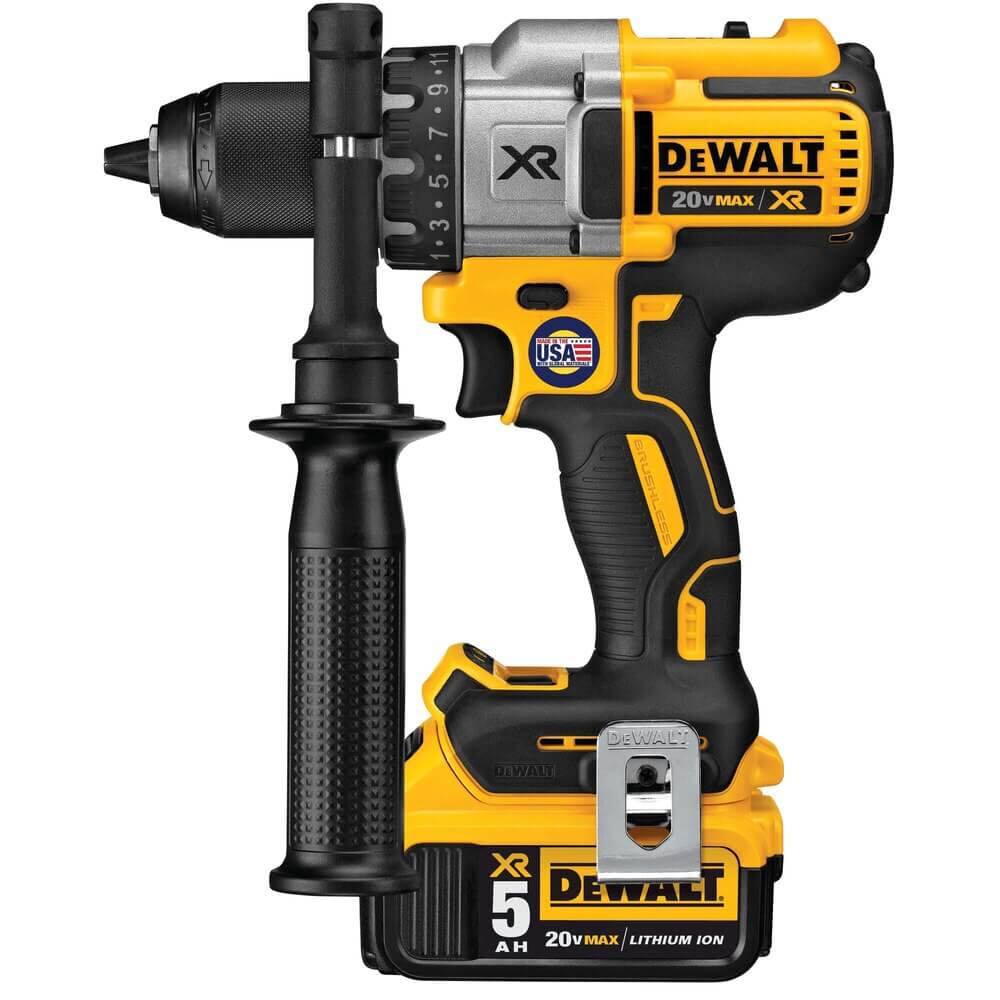 DEWALT DCD991P2 20V MAX* XR® Lithium Ion Brushless 3-Speed Drill/Driver Kit