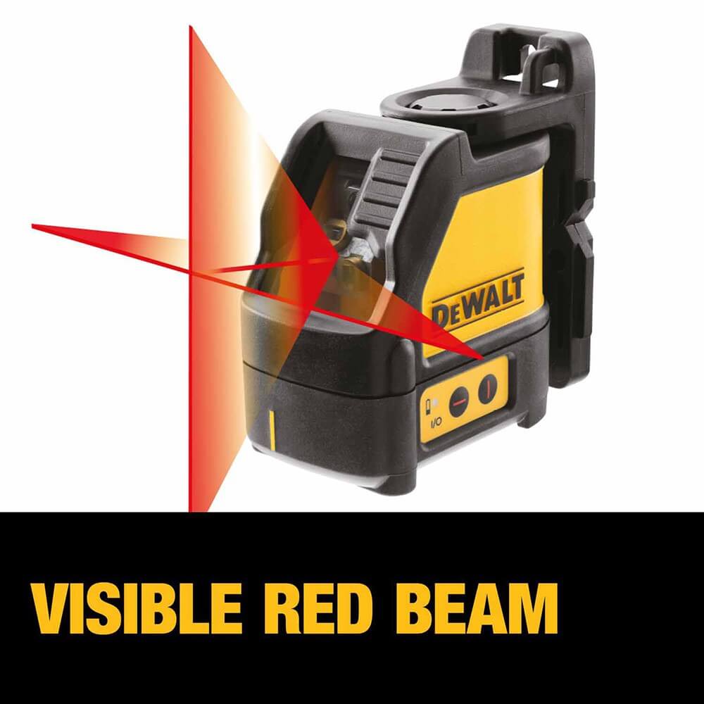 DEWALT DW088K Self Leveling Horizontal/Vertical Red Cross Line Laser