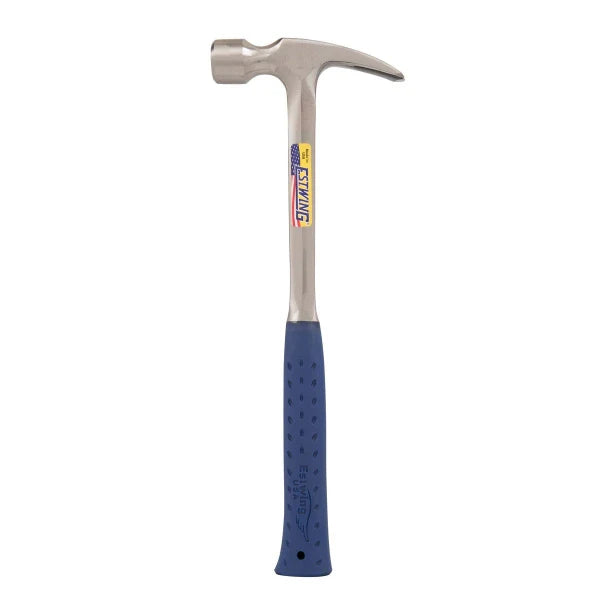 Estwing E3-28S 28oz Framing Hammer w Blue Grip (SMOOTH)