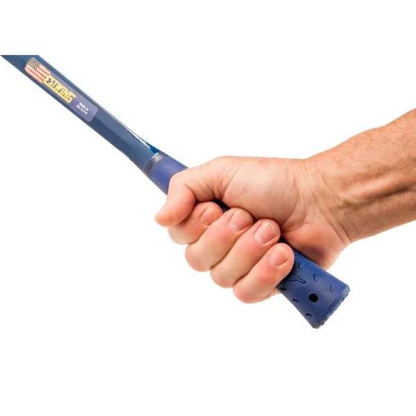 Estwing E3-25S 25oz Big Blue Framing Hammer w/ Larger Face - Blue Grip (Smooth Face)