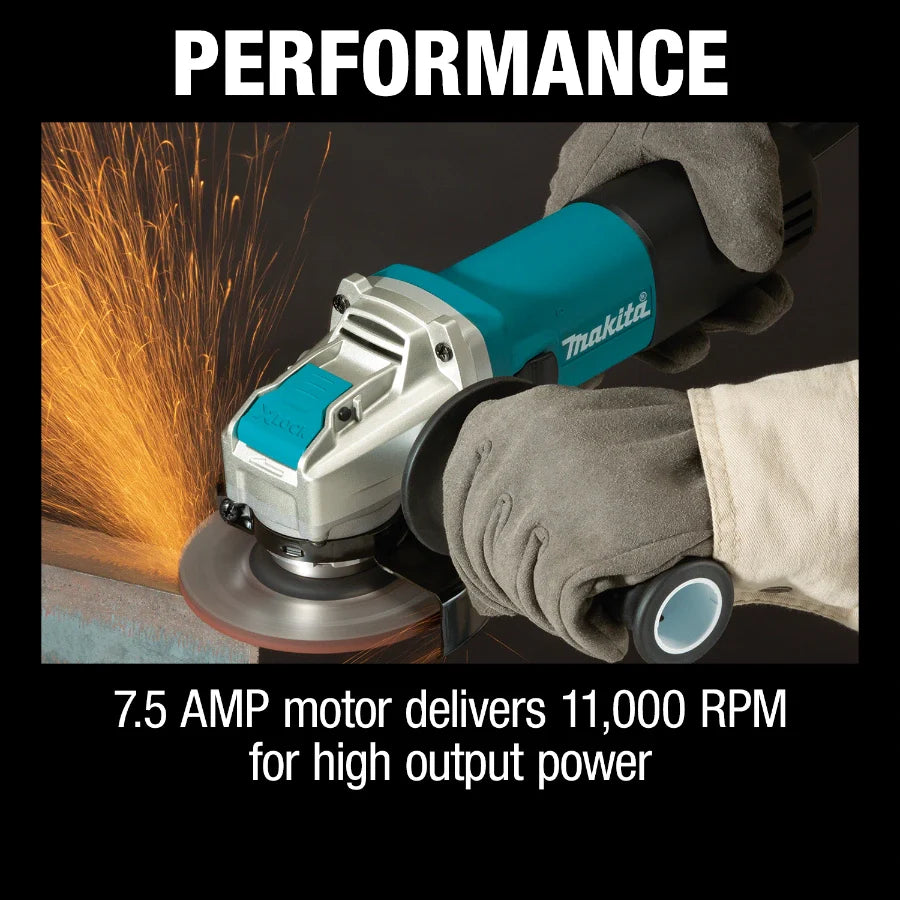 Makita GA4570 4-1/2" X-LOCK Angle Grinder