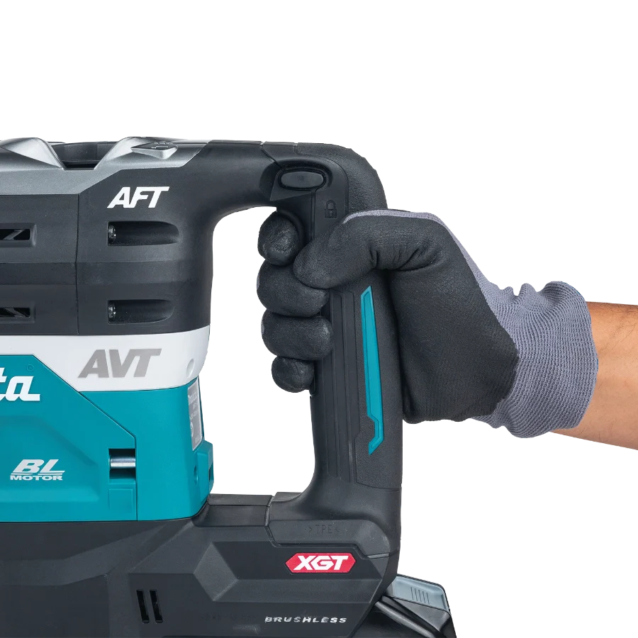 Makita GRH05M1 40V max XGT® Brushless 1‑9/16" SDS‑MAX AVT® Rotary Hammer Kit, AFT®, AWS® Capable (4.0Ah)