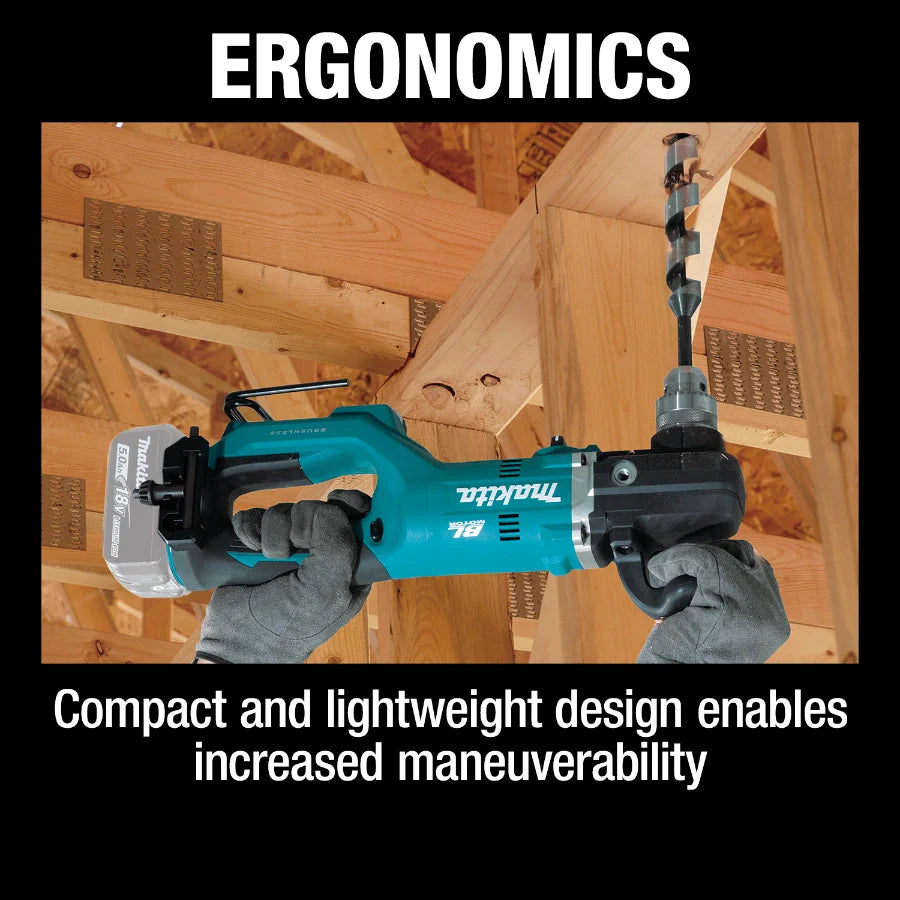 Makita XAD05Z 18V LXT Lithium-Ion Brushless Cordless 1/2" Right Angle Drill