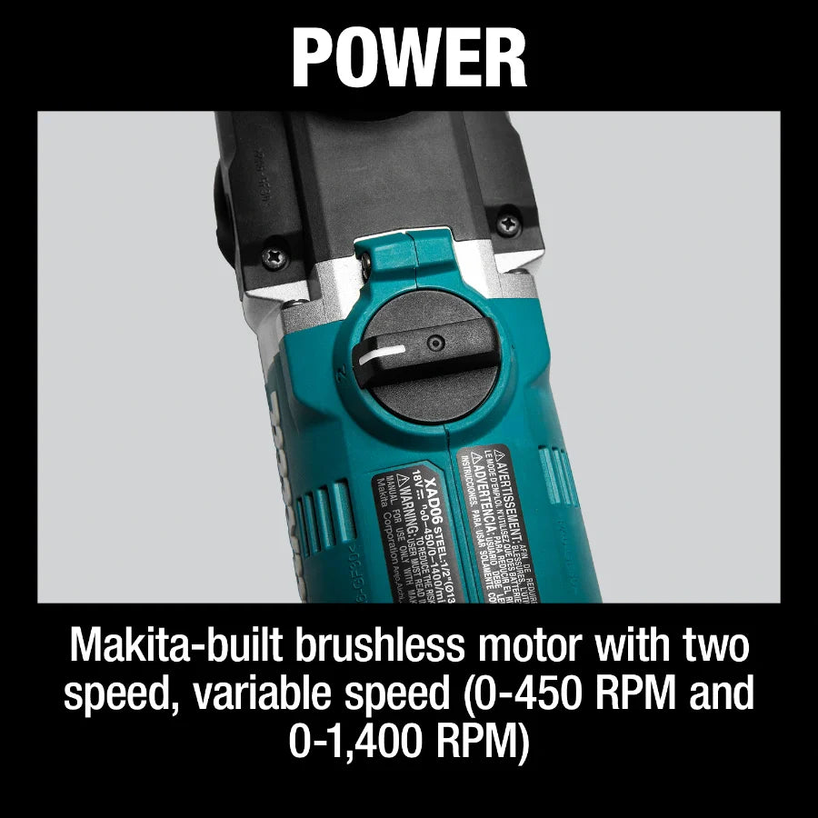 Makita XAD05Z 18V LXT Lithium-Ion Brushless Cordless 1/2" Right Angle Drill