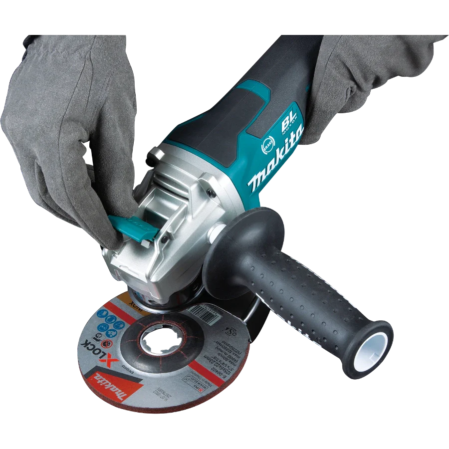 Makita XAG26Z 18V LXT Lithium-Ion Brushless Cordless 4-1/2 / 5" Paddle Switch X-LOCK Angle Grinder