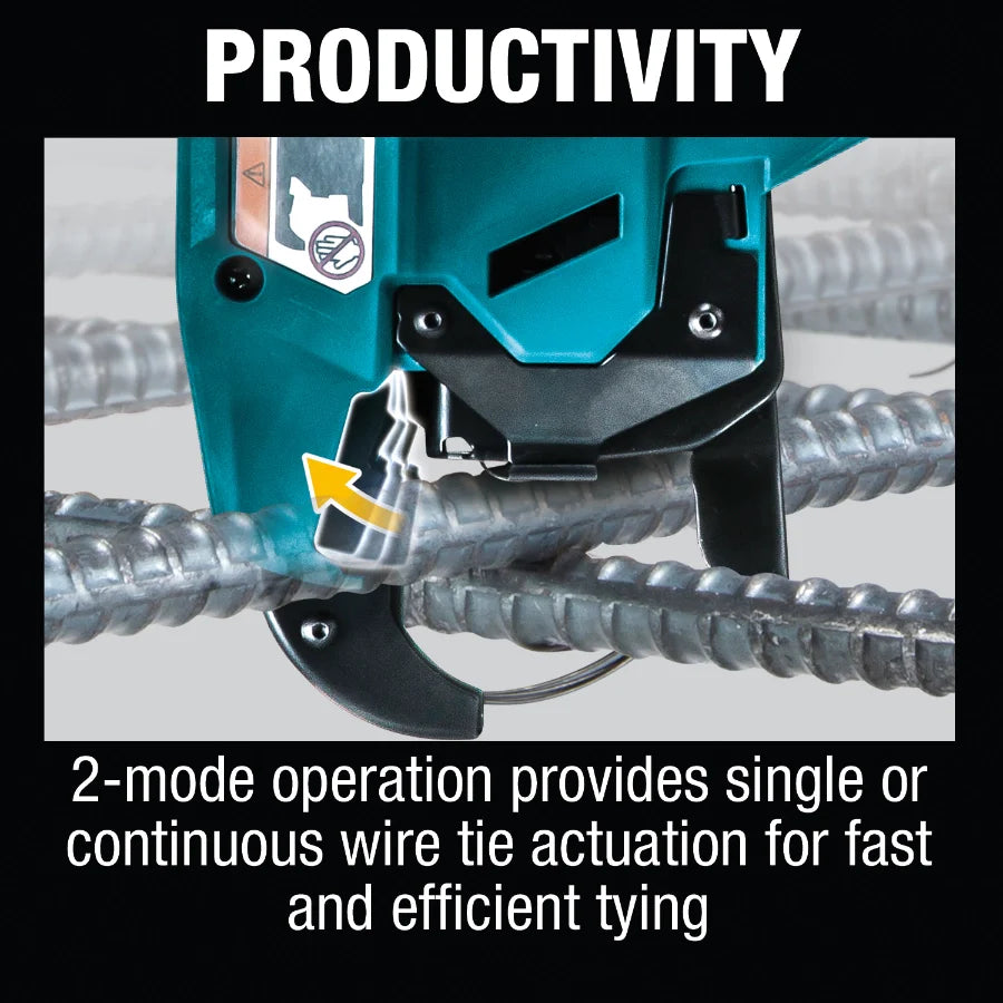 Makita XRT01TK 18V LXT® Lithium‑Ion Brushless Cordless Rebar Tying Tool Kit (5.0Ah)