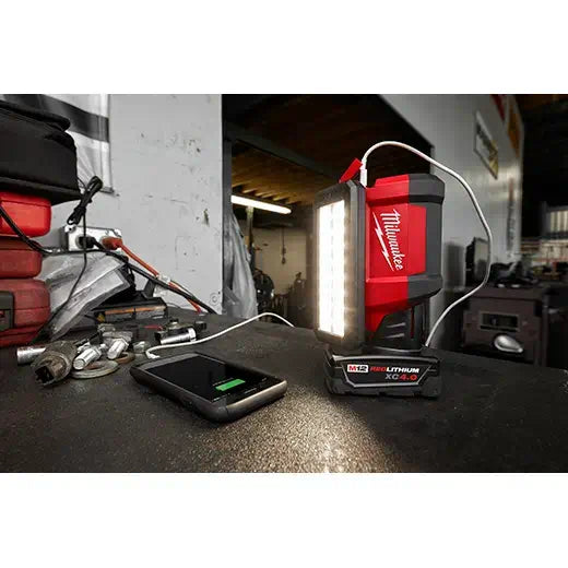 Milwaukee 2367-20 M12™ ROVER™ Service and Repair Flood Light w/ USB Charging