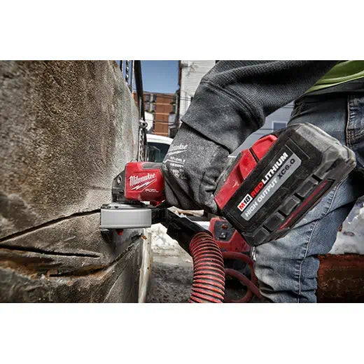 Milwaukee 2880-20 M18 FUEL™ 4-1/2" / 5" Braking Grinder Paddle Switch, No-Lock (Tool Only)