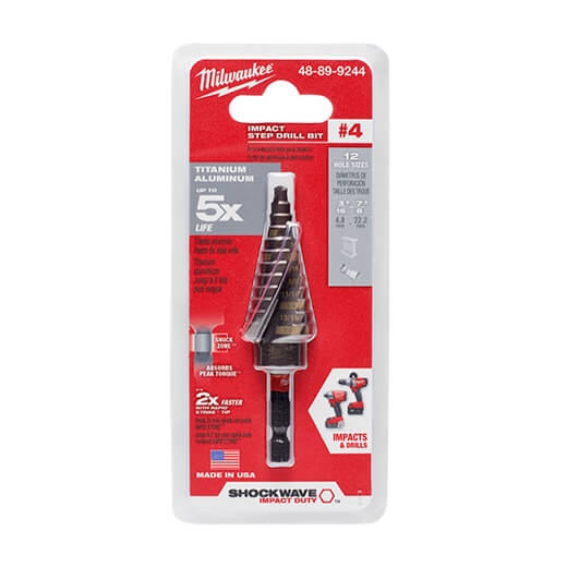 Milwaukee 48-89-9244 SHOCKWAVE™ Impact Duty™ #4 3/16 - 7/8"