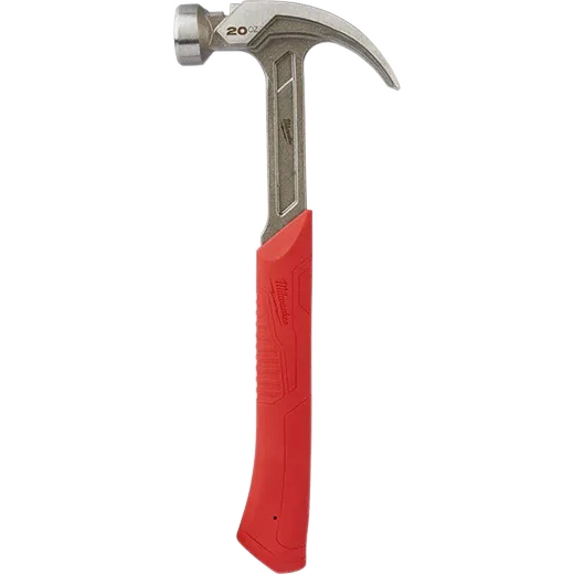 Milwaukee 48-22-9080 20oz Curved Claw Smooth Face Hammer