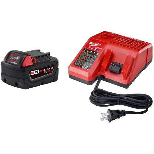 Milwaukee 48-59-1850 M18™ REDLITHIUM™ XC5.0 Starter Kit