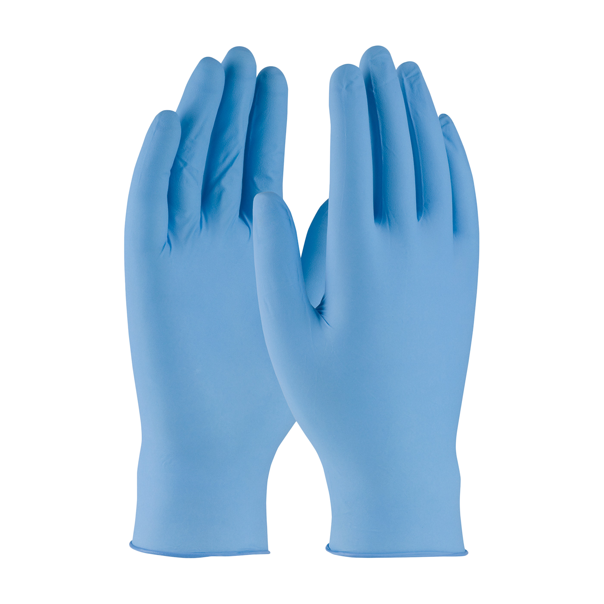 PIP Turbo 5 Mil Powdered Disposable Nitrile Glove With Textured Grip