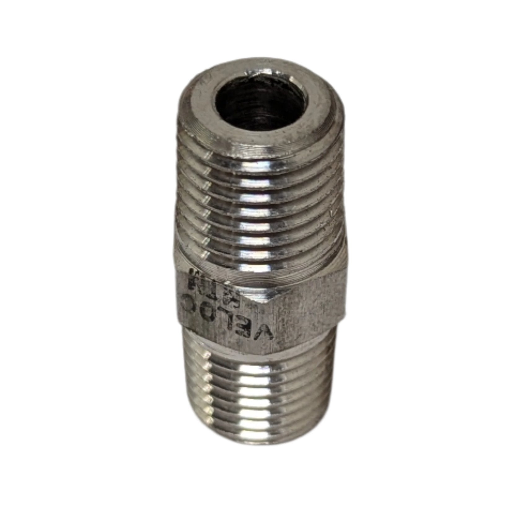 1/4” Steel Hex Nipple 5404-04-04