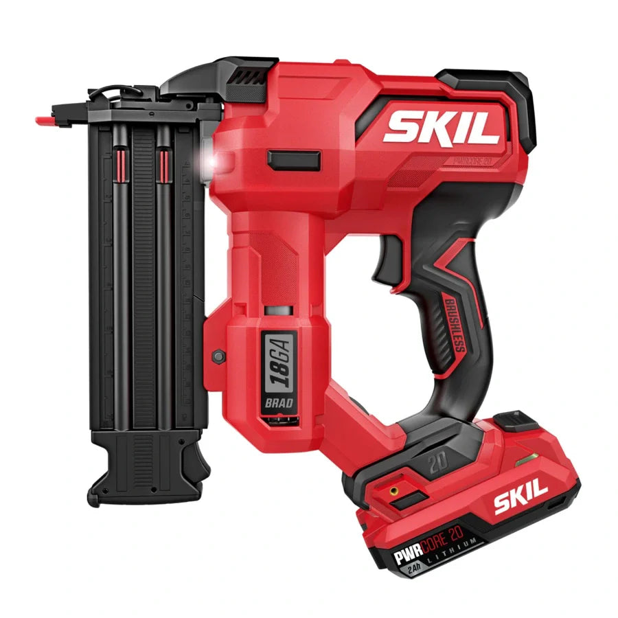 SKIL NA1800B-10 20V BL 18 Gauge Brad Nailer Kit