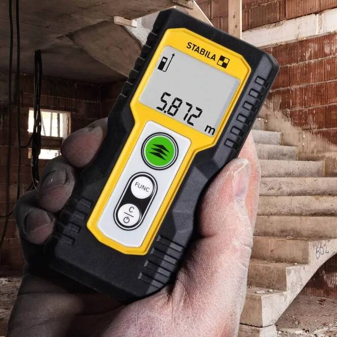 Stabila 06220 LD 220 100ft Laser Level Distance Measurer