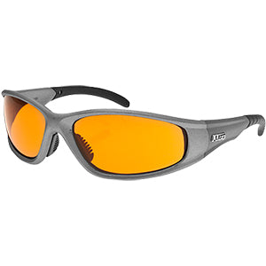 Strobe Safety Glasses - Silver/Amber