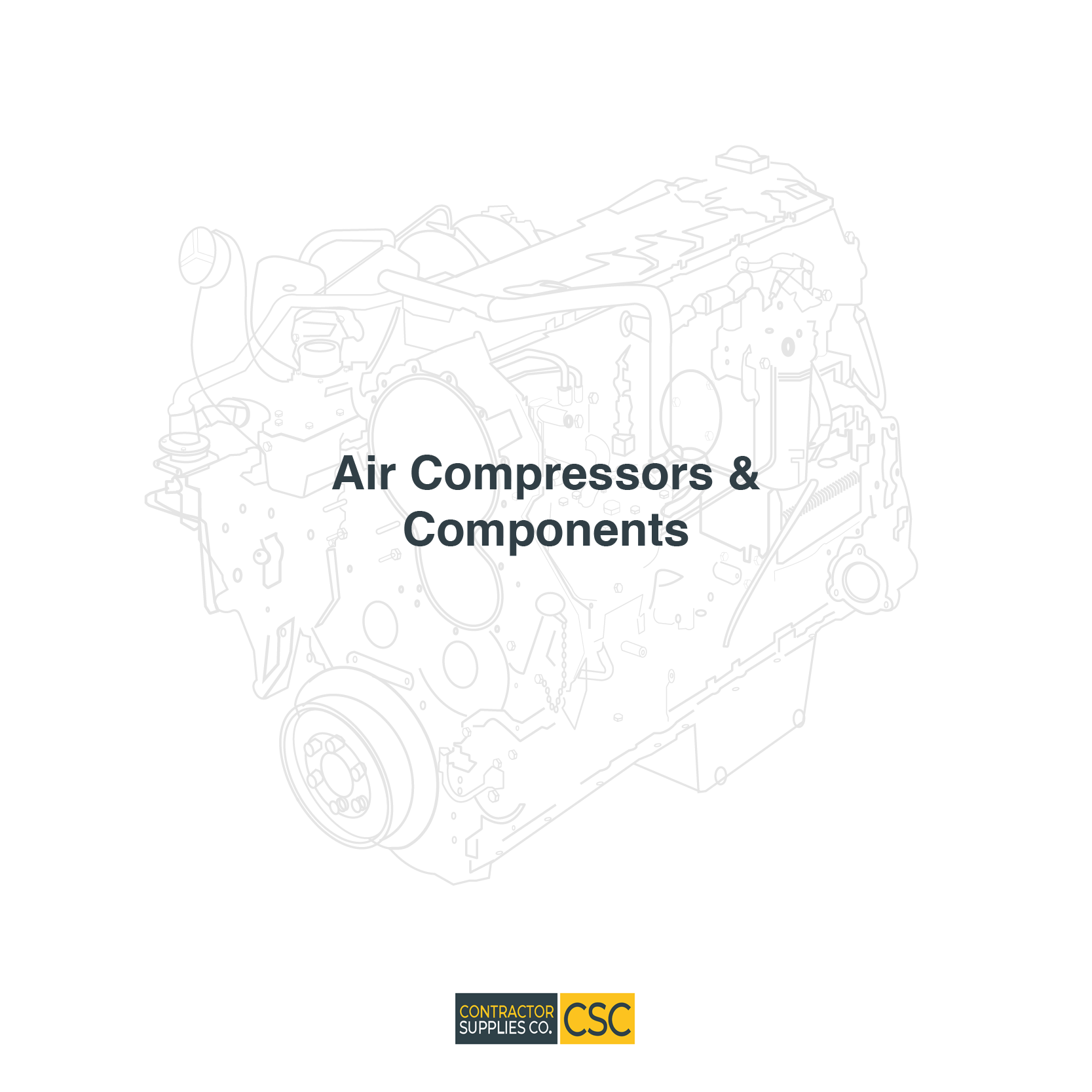 7E-7739: 12 CFM Displacement Reciprocating Air Compressor