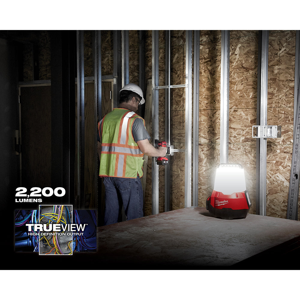 Milwaukee 2144-20 M18™ RADIUS™ Compact Site Light with Flood Mode