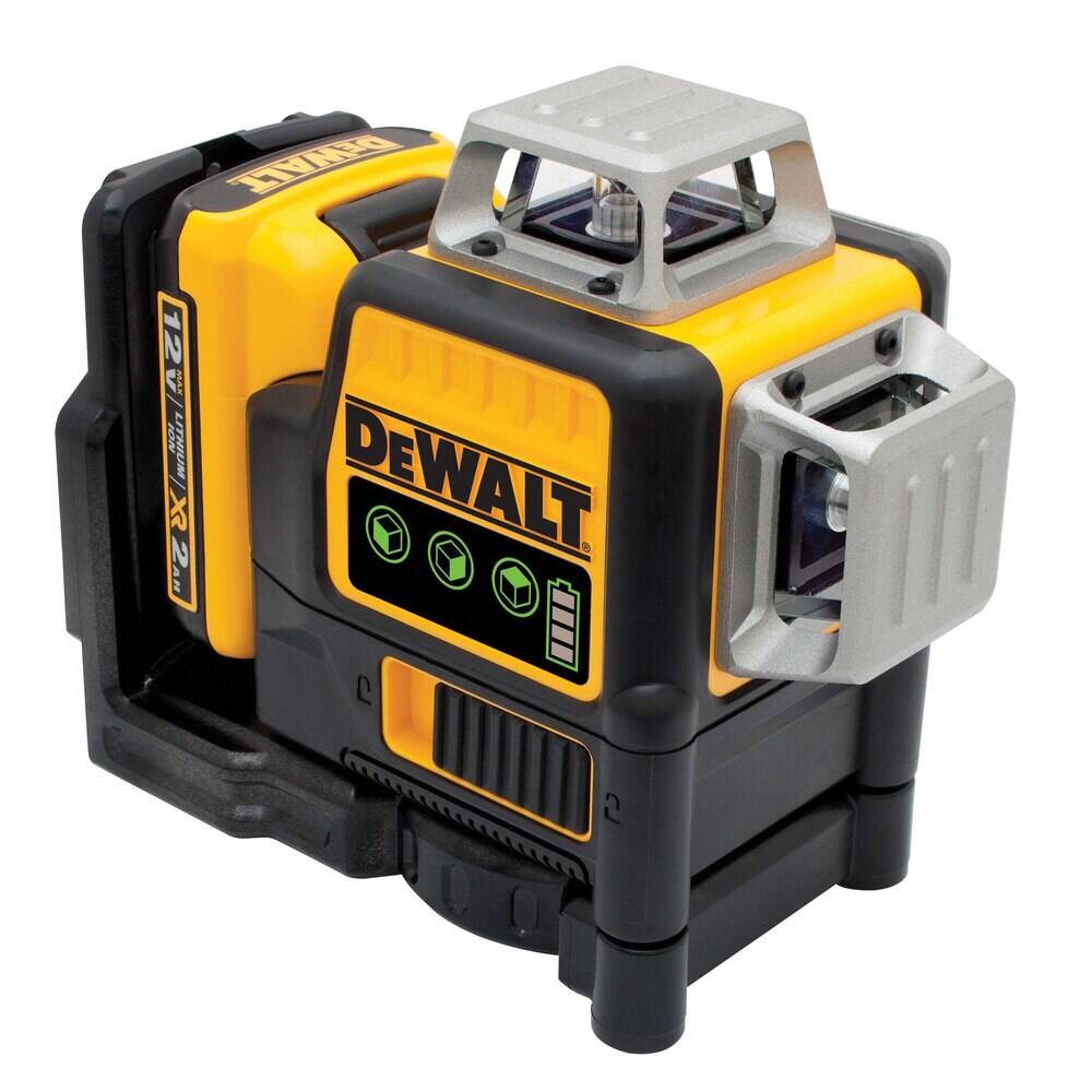 DEWALT DW089LG 12V MAX Line Laser 3 X 360 Green Yellow