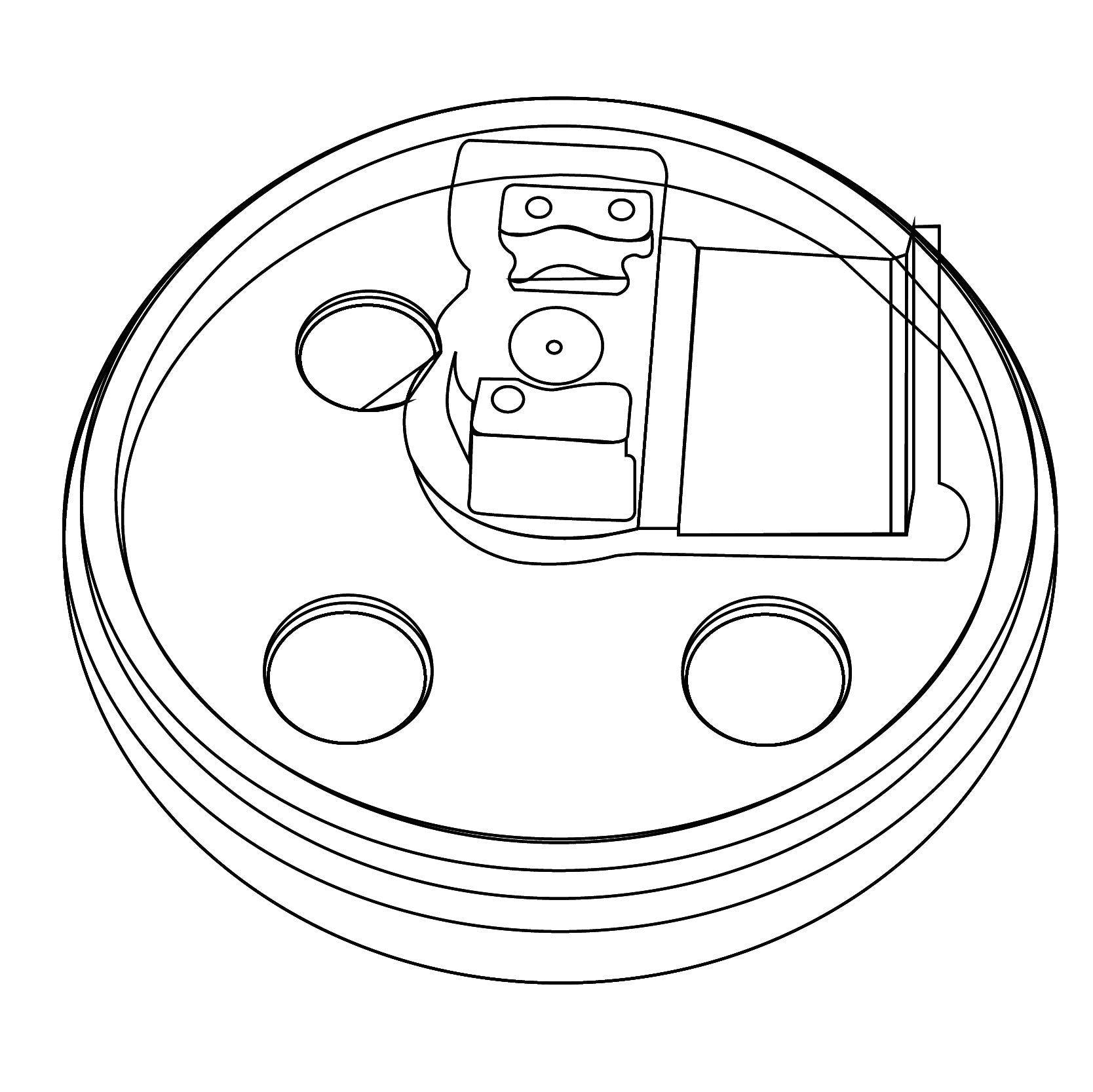 Yoke, Idler - Fits A Caterpillar Dozer D5C