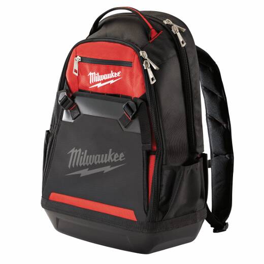 Milwaukee 48-22-8200 1680 Denier 35 Pocket Jobsite Backpack w/ Laptop Sleeve and Molded Plastic Base