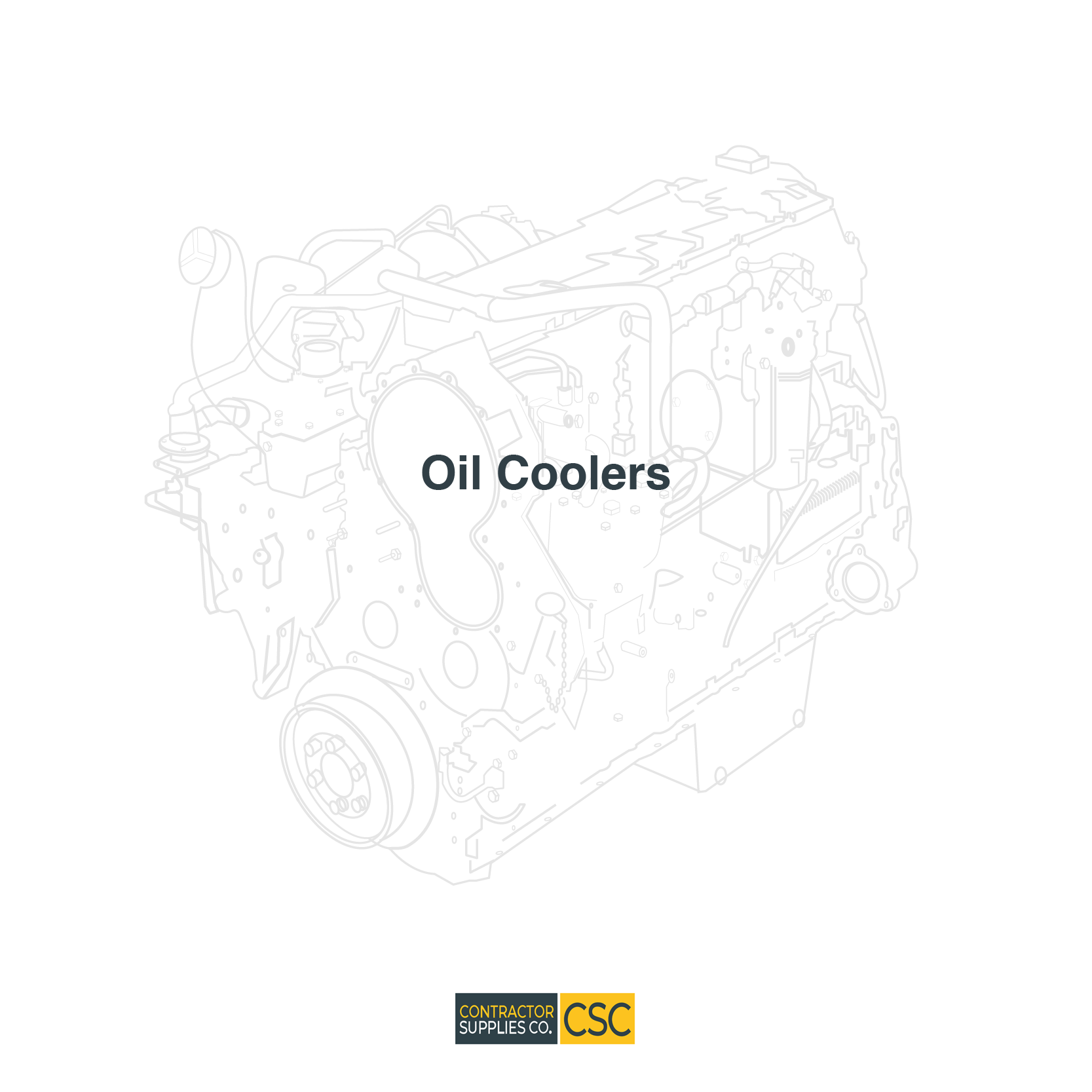 10R-0816: Cat® Reman Oil Cooler