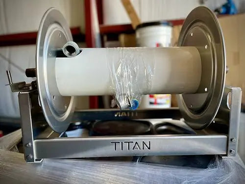 Titan 12" Electric Reel, 1" Manifold 4012-6E