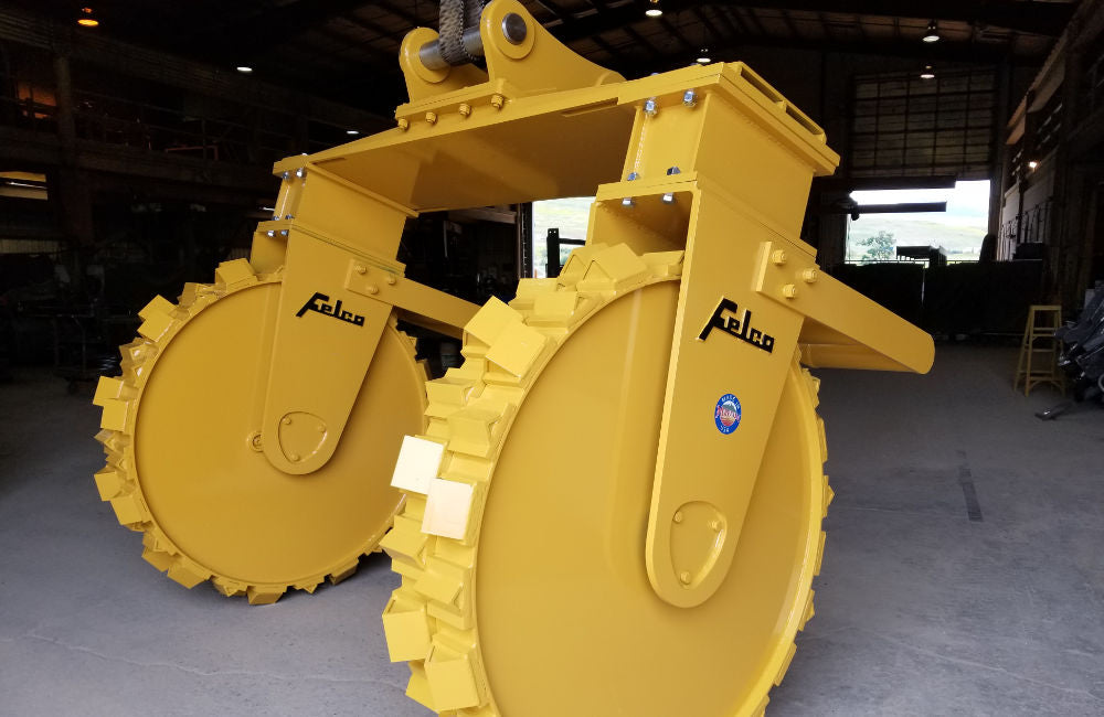 Straddle Wheel Compactor